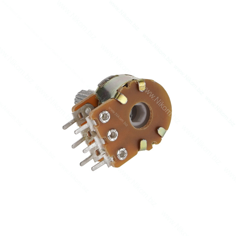 Резистор переменный 50 кОм, 6 контактов