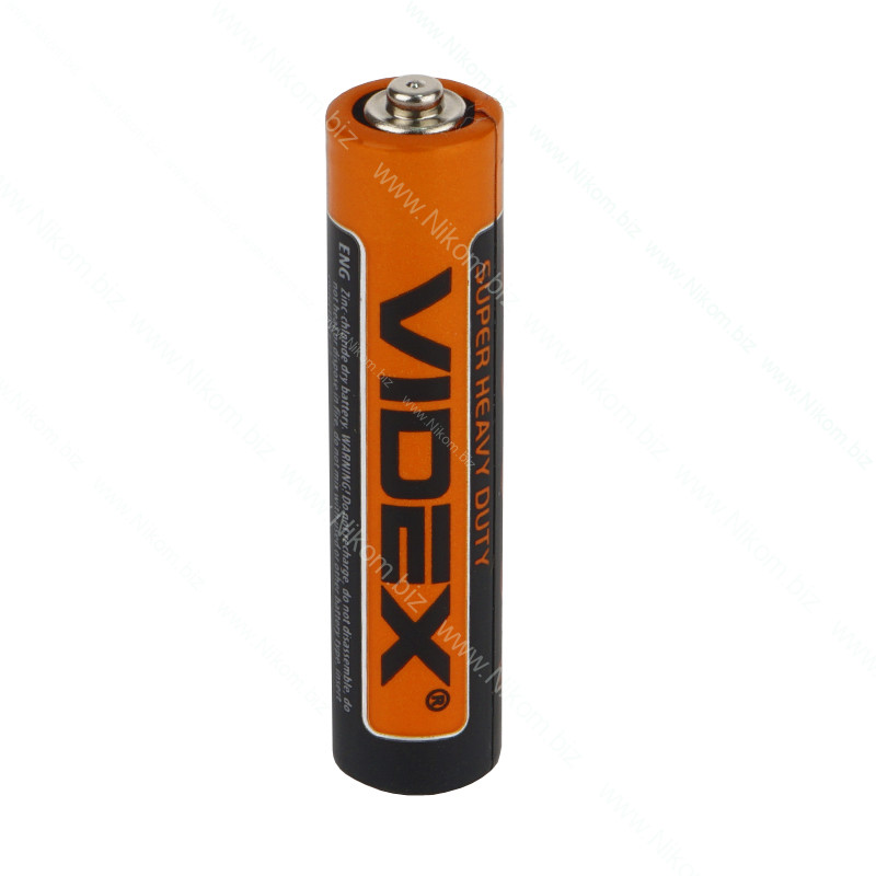 Батарейка VIDEX R3 сольова