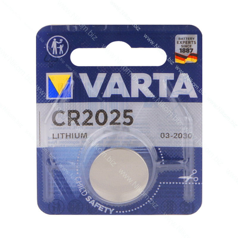 Батарейка VARTA CR2025 3V