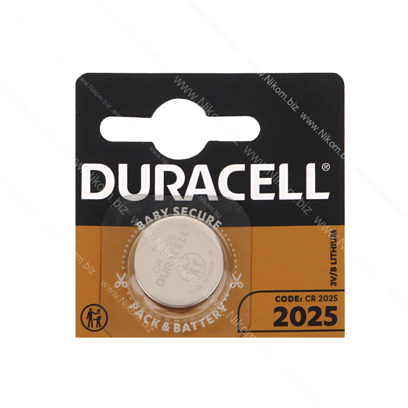Батарейка DURACELL CR2025 3V