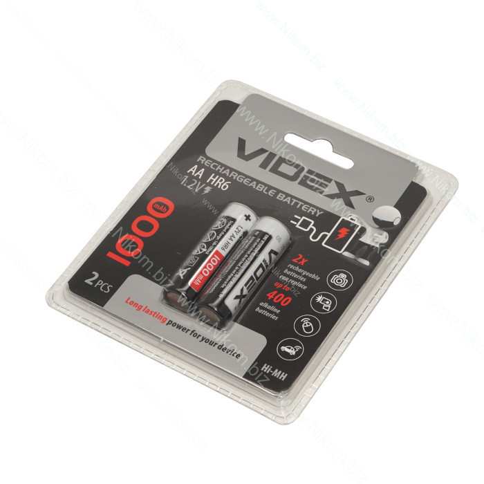 Акумулятор VIDEX HR6 1000mA Ni-MH