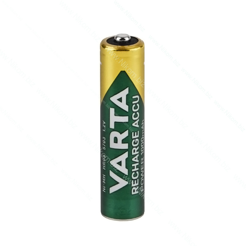 Акумулятор AAA Varta 1000mAh 1,2V