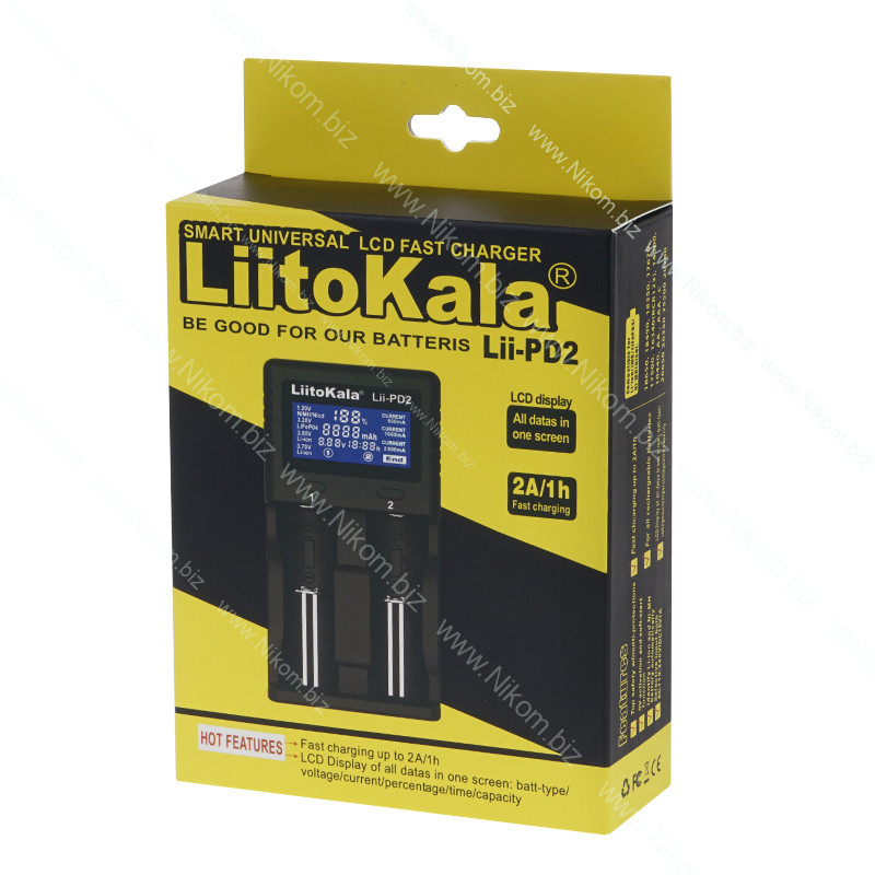Зарядний пристрій LiitoKala Lii-PD2