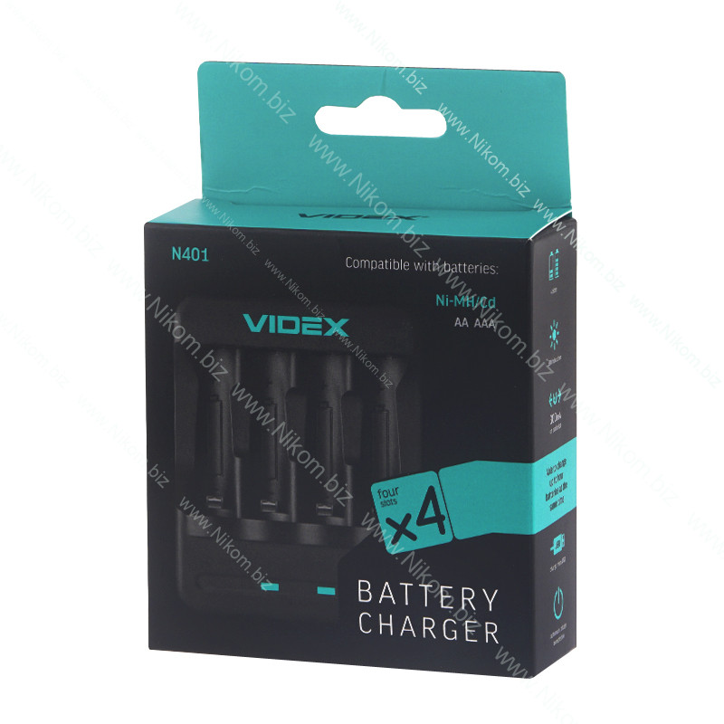 Зарядний пристрій VIDEX N401