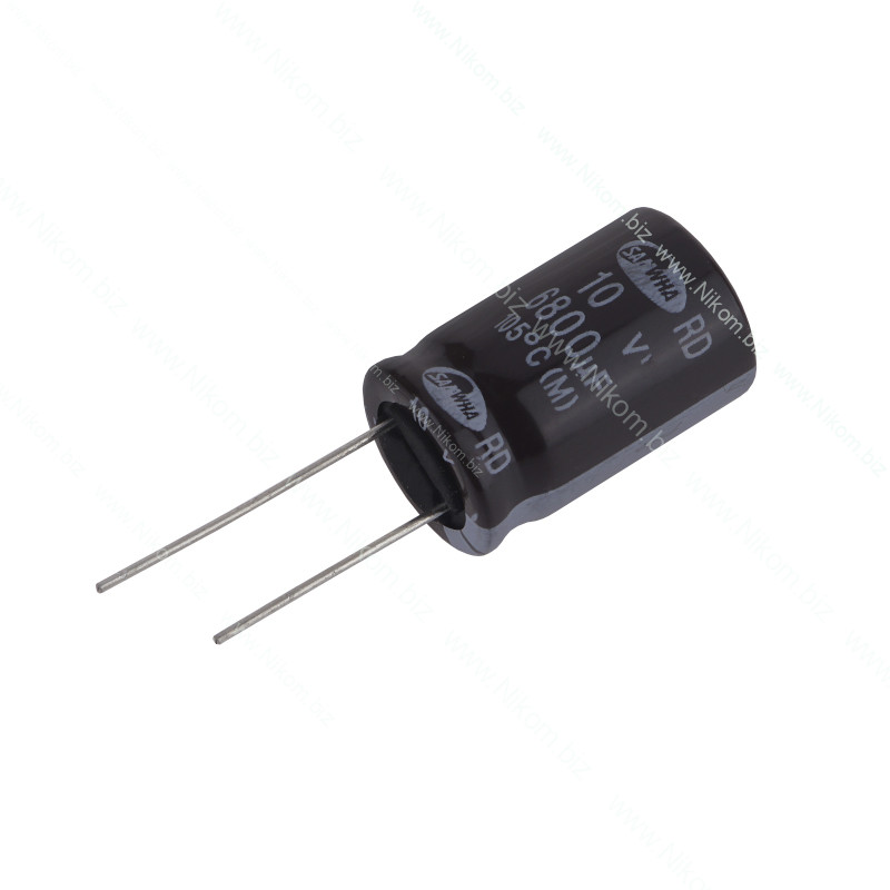 Конденсатор електролітичний 6800мкФ 10В 105C