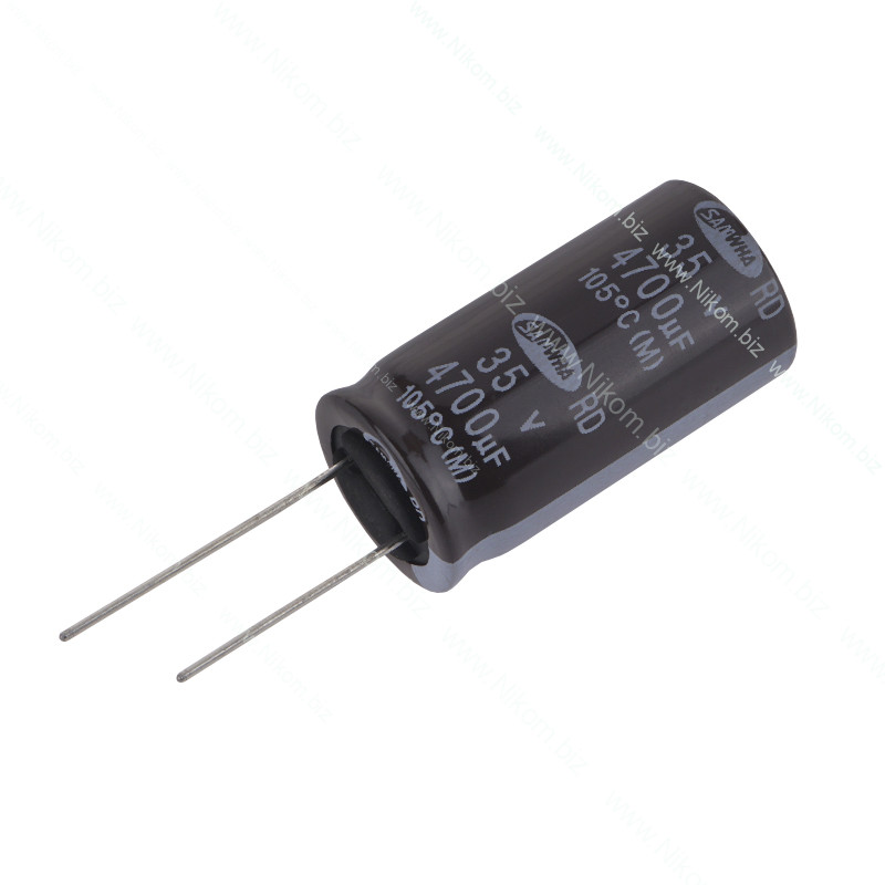 Конденсатор електролітичний 4700мкФ 35В 105C