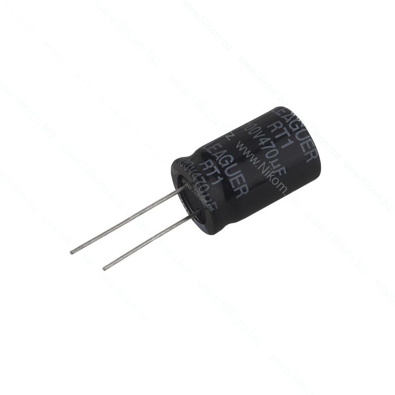 Конденсатор електролітичний 470мкФ 100В 105C