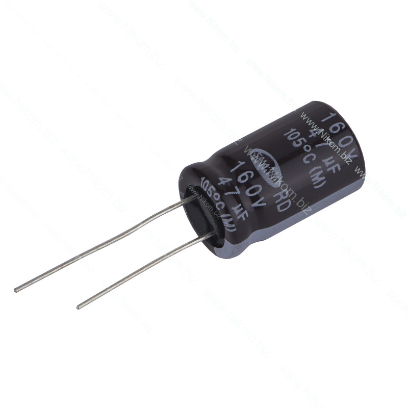 Конденсатор електролітичний 47мкФ 160В 105C