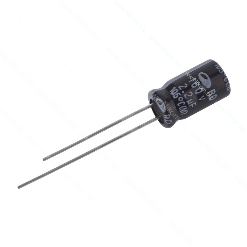 Конденсатор електролітичний 2,2 мкФ 160В 105C