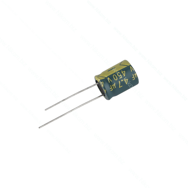 Конденсатор електролітичний 4,7 мкФ 450В 105C
