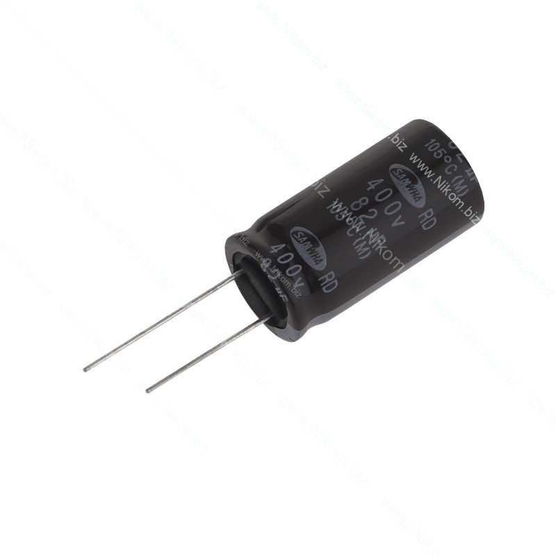 Конденсатор електролітичний 82мкФ 400В 105C