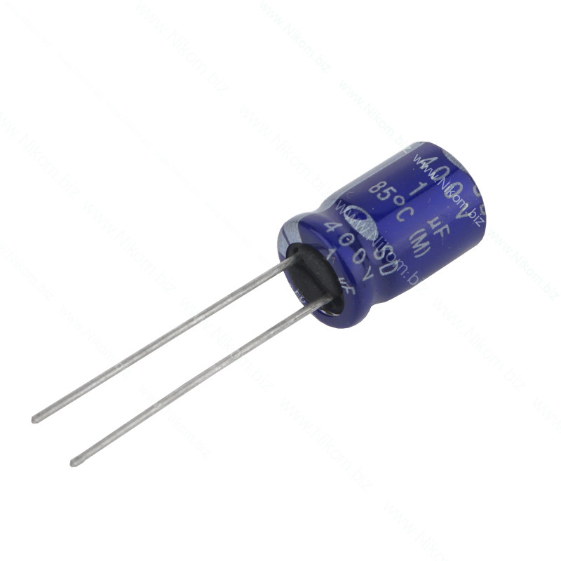 Конденсатор електролітичний 1мкф 400В 85C