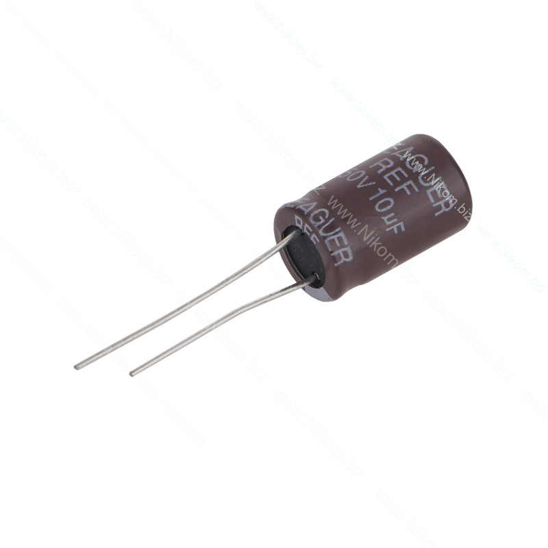 Конденсатор электролитический 10мкФ х 450В 105C