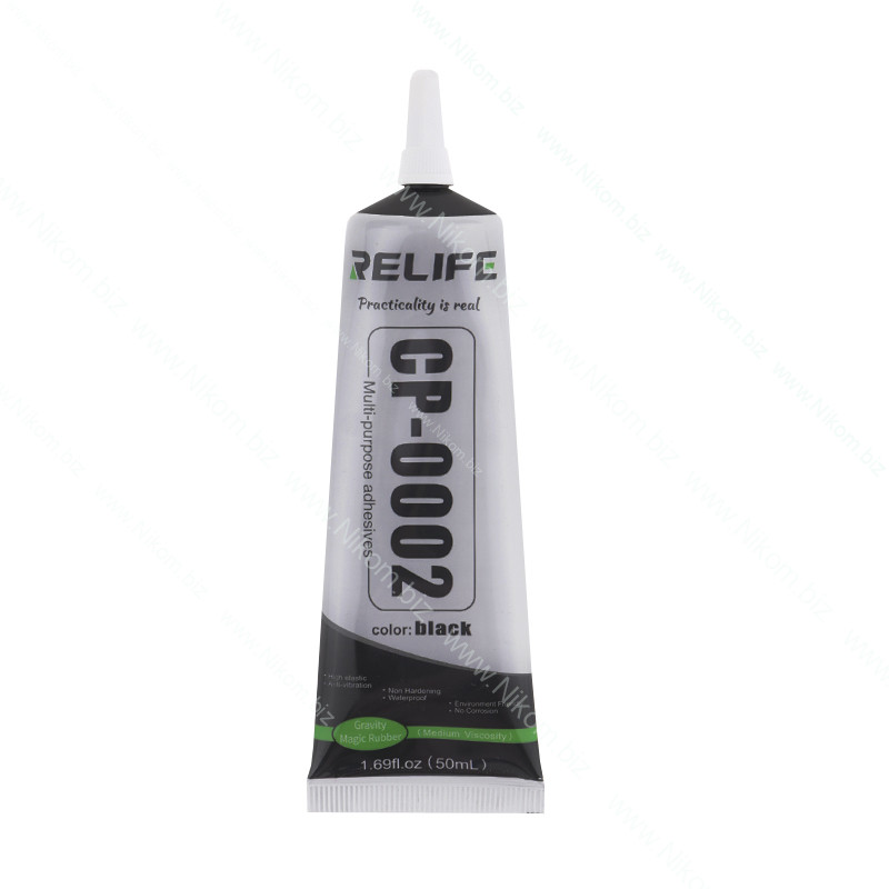 Клей-герметик Relife CP-0002, 50мл чорний