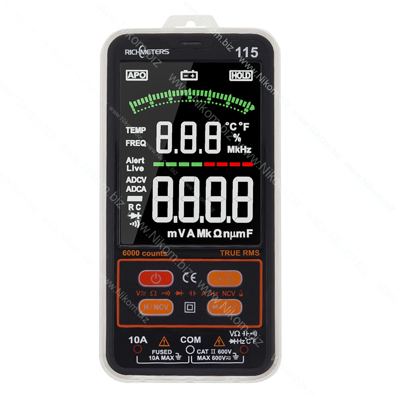 Мультиметр Richmeters RM115 VA screen