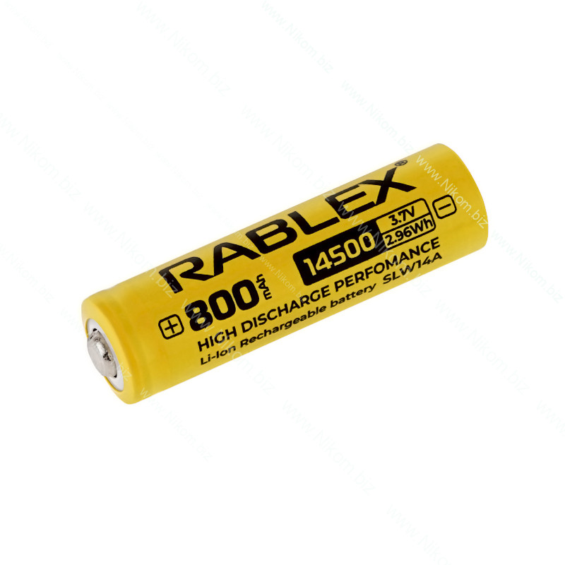 Акумулятор Rablex Li-ion 14500, 800мАг