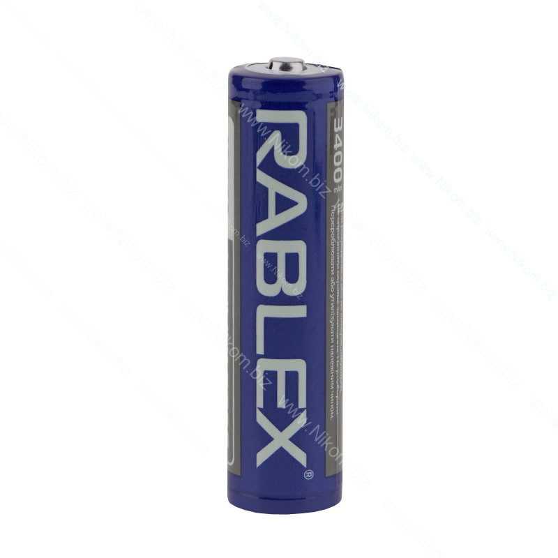 Акумулятор Rablex Li-ion 18650, 3400мАг, із захистом