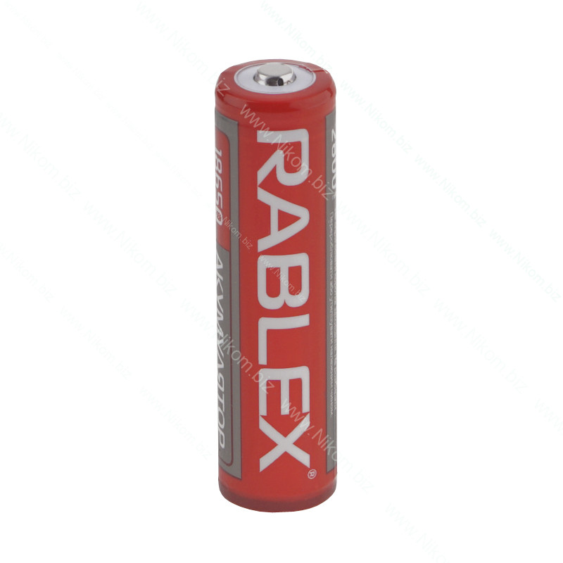 Акумулятор Rablex Li-ion 18650, 2800мАч