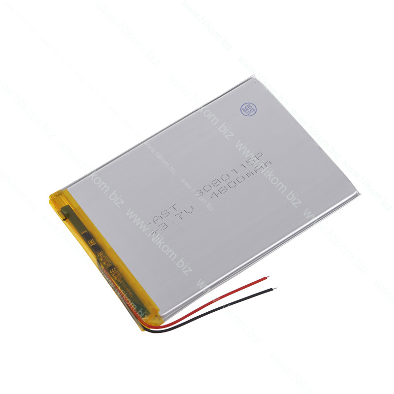 Літій-полімерний акумулятор 4800mAh 3,7V