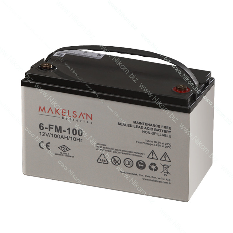 Акумуляторна батарея AGM MAKELSAN 6-FM-100 12V 100A