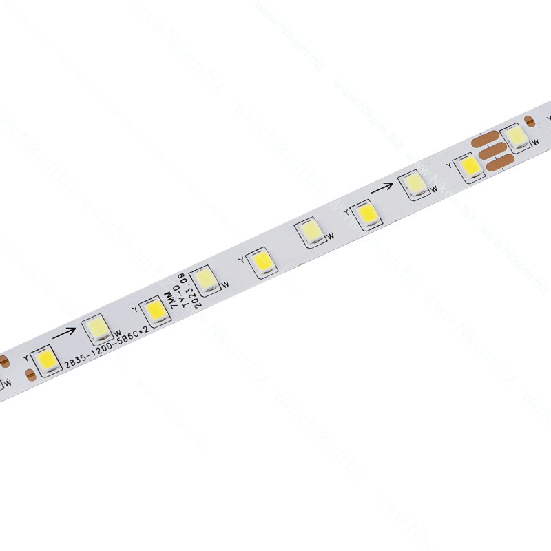 Світлодіодна технічна стрічка 2835 120LED для ремонту світильників, 0,5м