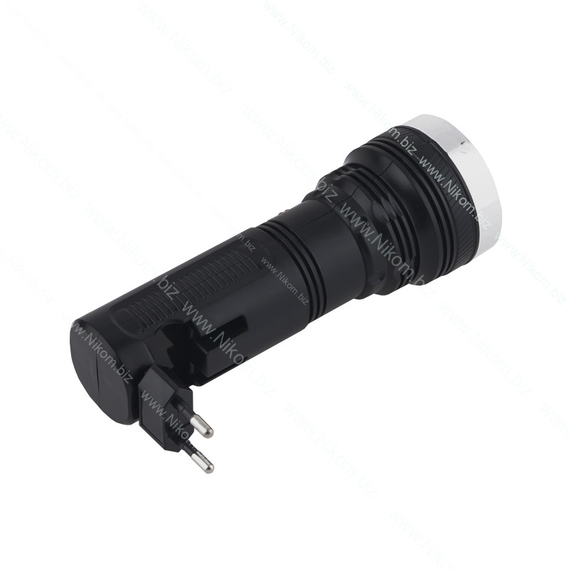 Ліхтарик ручний Luxury YJ-227 1W+8SMD, чорний