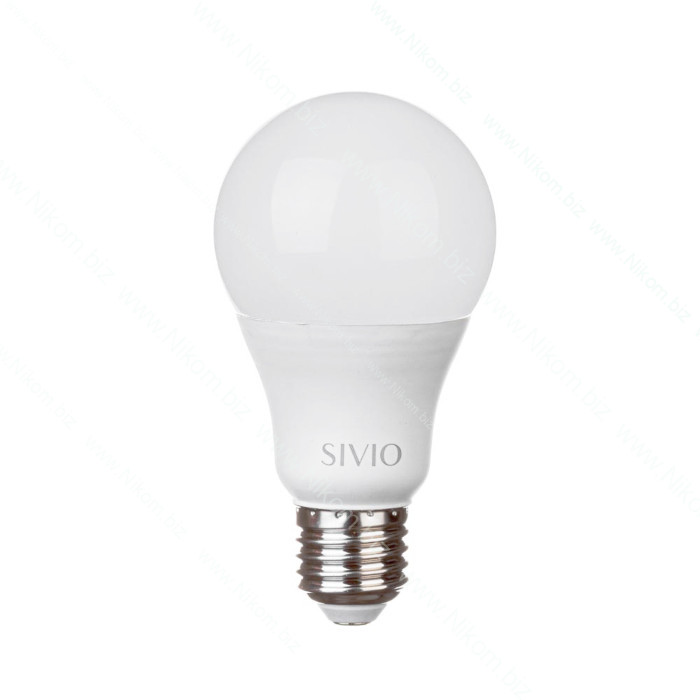 Светодиодная лампа SIVIO 10W E27 LED 3000K тёплый