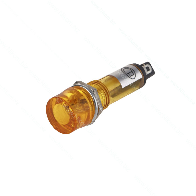 Індикатор LED XD10-3 220VAC, помаранчевий