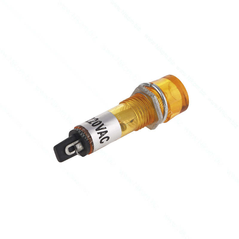 Індикатор LED XD10-3 220VAC, помаранчевий
