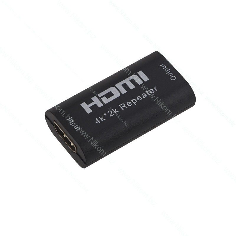 Підсилювач HDMI 4Кх2К, чорний