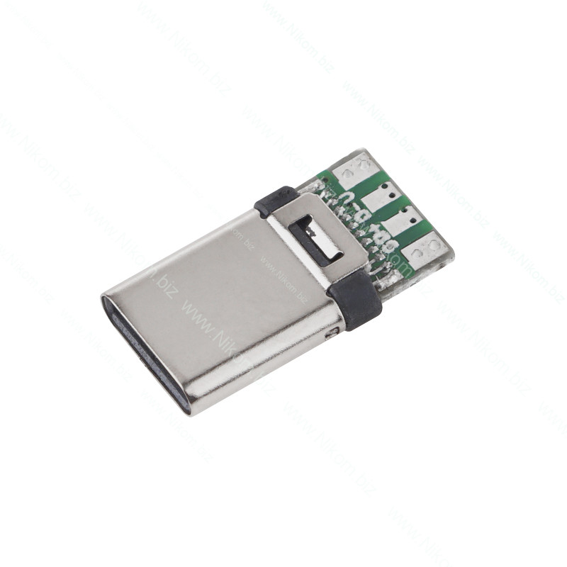 Штекер USB Type-C для заряджання, без корпусу