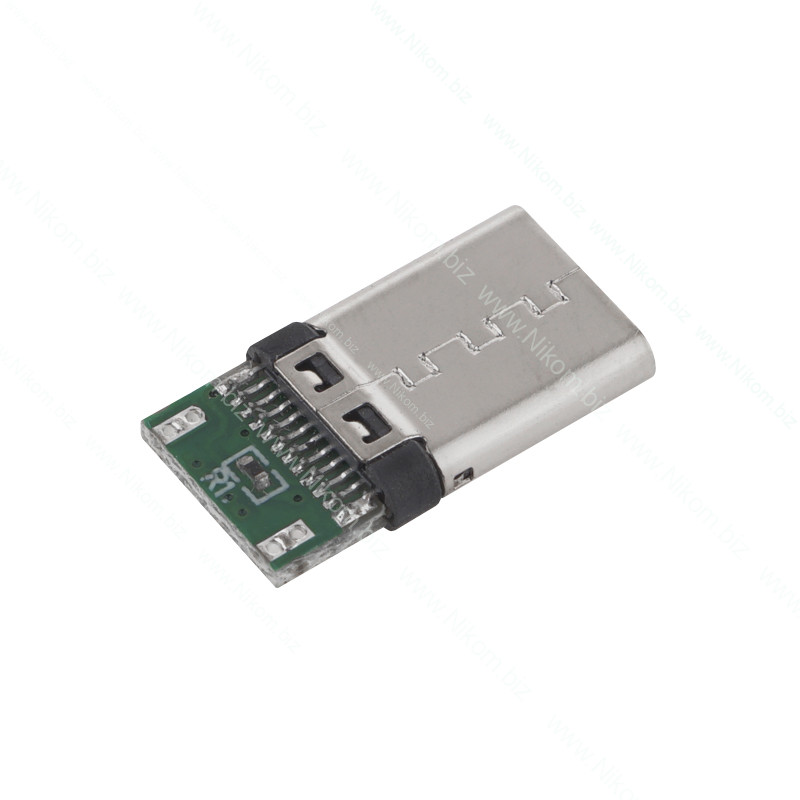 Штекер USB Type-C для заряджання, без корпусу