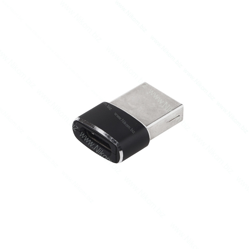 Перехідник шт. USB A 2.0 - гн. USB type-C