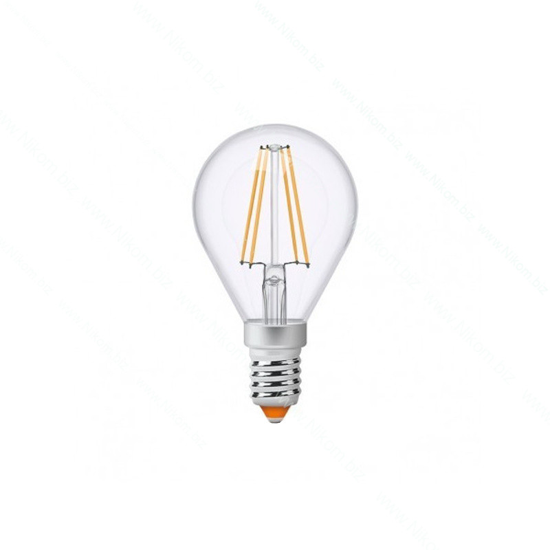 Світлодіодна лампа FILAMENT 4W E14 LED 4100K нейтральна