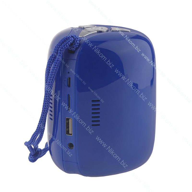 Портативна Bluetooth-колонка TG609, синя