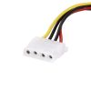 Кабель-перехідник гніздо SATA - штекер Molex