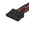 Перехідник живлення MOLEX + 3хѕата під пайку 4pin