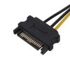 Кабель питания 2xSATA - 8 pin POWER PCI-E