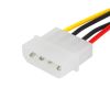 Кабель-перехідник гніздо Molex - штекер SATA