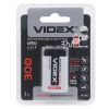 Аккумулятор VIDEX 6HR61 (крона) 9V 300mAh Ni-MN