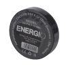 Изолента ENERGIO PVCT-15-20Bk черная 20м