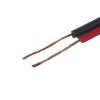 Кабель живлення 24AWG(0,16мм²), мідь, червоно-чорний