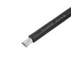 Провод монтажный, 8AWG (8.3 мм²), луженая медь, черный
