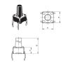 Микрокнопка тактовая 4pin