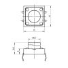 Микрокнопка тактовая 4pin