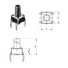 Микрокнопка тактовая 4pin