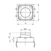 Микрокнопка тактовая 4pin