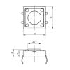 Микрокнопка тактовая 4pin