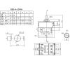 Переключатель галетный  RBS-4-2P4W, прямой