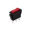 Переключатель QY603-101 ON-OFF-ON, красный